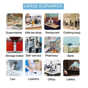 Custom Self Adhesive Colorful Direct Thermal Sticker Circle Label Round Thermal Label Roll - Product Image 6