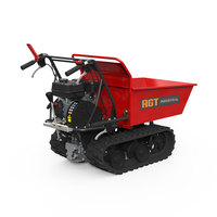 China Motor angetrieben 300kg Crawler Small Mini Dumper Truck zu verkaufen