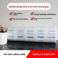 Outil de coiffure, papier de protection pour le cou jetable incassable, fournitures de soins capillaires, protection pour la permanente et la coloration, rouleau de papier Weibo