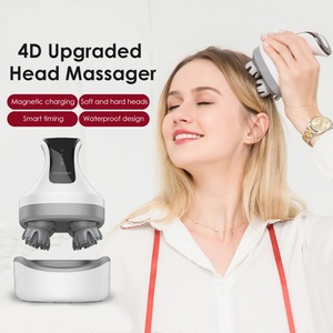 Masajeador de Cabeza Inteligente Recargable para Estimular el Crecimiento del Cabello, Relajación del Cuero Cabelludo con Luz Roja, Masajeador de Cabeza 3D Tipo Araña - Product Image 6