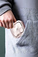 Boîte de rangement pour médicaments en plastique, hermétique, portable, 4/6 compartiments, conteneur transparent, multifonctionnel, vente en gros