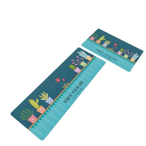 <span class=keywords><strong>Tapis</strong></span> de <span class=keywords><strong>cuisine</strong></span> antidérapant, imperméable, résistant à l'huile et aux taches, style INS, motif dessin animé, longue bande, absorbant l'eau, lavable en machine - Product Image 5