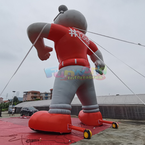 Commercial grade publicidad hinchable large inflatable bear model with sunglasses for outdoor advertising or events - Product Image 2