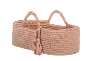 Design personalizzato portatile e morbido crochet moses cesto cambiante - Product Image 3