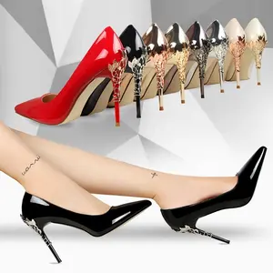 여성 신발 섹시한 지적 기질 하이힐 나이트 클럽 신발