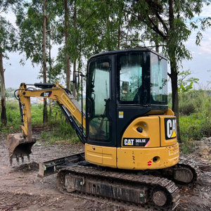 Excavadora Caterpillar CAT 303.5 307.5 308 305.5 de 3.5 toneladas usada en buen estado, con excelente condición, en venta, con certificación EPA, en stock. - Product Image 1