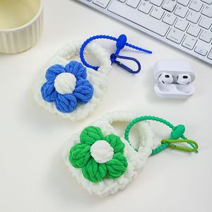 Handmade Crochet Knit Woolen Bag Cute Animal Toys Earphone Case &amp; Airpods <strong>Headphones</strong> Novelty Gifts Made From Cotton - Product Image 2