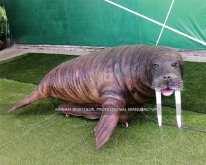Artificial <strong>Walrus</strong> Animatronic <strong>Walrus</strong> Statue Customize Aquarium <strong>Walrus</strong> Model for Ocean Park - Product Image 2