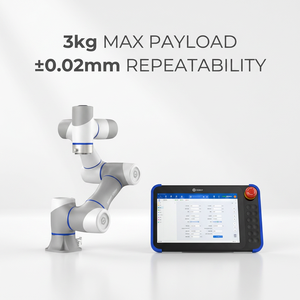 Brazo Robótico Colaborativo de Precisión Dobot CR3A, Carga Útil de 3 kg, Alcance de 620 mm, Cobot de 6 Ejes para Ensamblaje y Pruebas de Piezas Pequeñas - Product Image 2