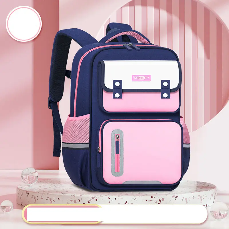 Amiqi MG-2023 große Kapazität Jungen und Mädchen Kinder Klassenbuch Taschen wasserdicht Kinder Rucksack Schul-Rucksäcke