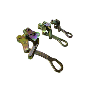 Pince de serrage pour câble à haute résistance Yu Zhen, pour la construction de lignes électriques <span class=keywords><strong>a</strong></span>ériennes, en acier inoxydable durable, pour le tirage de fils conducteurs - Product Image 1
