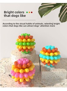 <span class=keywords><strong>En</strong></span> stock : Ballon jouet pour chien <span class=keywords><strong>en</strong></span> caoutchouc thermoplastique, durable, résistant aux morsures, pour la dentition des <span class=keywords><strong>Labrador</strong></span>, ne se déchire pas - Product Image 4