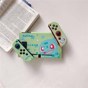 Poke Pikachu Gengar Cartoon <span class=keywords><strong>Anime</strong></span> Cute Switch Case para <span class=keywords><strong>Nintendo</strong></span> Switch NS Oled Anti Fall Funda protectora Game Console Cover - Product Image 3