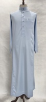 Haute Qualité Islamique Saoudien Caftan Arabe Vêtements Hommes Abaya Thawb Caftan Hommes Islam Thobe Al Aseel Saudi Thobe