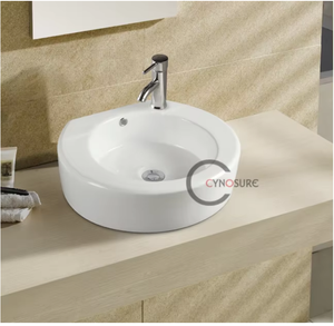 Lavabo de Baño Colgante de Pared, Cerámico, con Buena Capacidad de Carga, Seguro y Práctico - Product Image 1