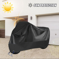 210D Oxford trou de serrure moto couverture étanche Protection UV pour hiver été poussière neige pluie bâche Scooter vélo extérieur