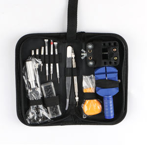 Ensemble d'outils d'horloger 13 pièces polyvalent du fournisseur chinois 21*10*5CM <span class=keywords><strong>tournevis</strong></span> de démontage en acier inoxydable plastique cuir - Product Image 1