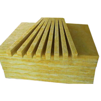 Rouleau de laine de verre carrée en gros, matériau d'isolation thermique écologique et ignifuge de qualité supérieure pour murs et toitures