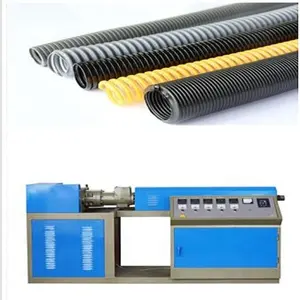 Kunststoff PE PVC Einwande-Strangpresslinie für wellrohr Herstellungsmaschine