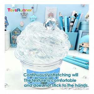 Playful Educational Puff <b>Slime</b> DIY <b>Set</b> Imaginative Project with Bright Toppings Safe Unique Gift Idea for Children Party Events - Product Image 6