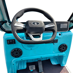 Voiturette de <span class=keywords><strong>golf</strong></span> électrique Holladay 1000W 60V, 4 places pour adultes avec toit et pare-brise, scooter électrique de mobilité - Product Image 6