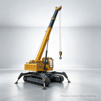 Mini-grue araignée télécommandée avec système de sécurité pour les travaux miniers en espace confiné et les murs-rideaux en verre