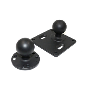 Soporte de bola de 1.5 pulgadas con bases redondas de 2.5 pulgadas con patrón AMPS, placa redonda con bola, adaptador de bola con placa AMPS - Product Image 5