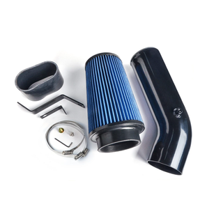 ท่อไอดีอากาศเย็นแบบไหลสูงและตัวกรอง สำหรับฟอร์ด F250 F350 F450 7.3L พาวเวอร์สโตรก ดีเซล ปี 1999-2003 AIM008-BL-BK - Product Image 5
