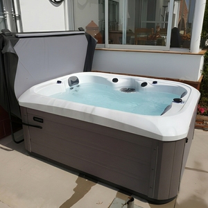 <span class=keywords><strong>Spa</strong></span> Exterior Acrílico Moderno y Romántico Sunrans <span class=keywords><strong>para</strong></span> <span class=keywords><strong>Parejas</strong></span>, con 23 Chorros de Hidromasaje, Control Inteligente y Termostato - Product Image 1