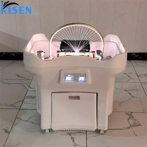 Kisen Luxury Hair Washing Head Therapy SPA sans plomberie, bac à shampoing portable avec réservoir d'eau pour salon de beauté - Product Image 4