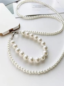 Nuova custodia universale per telefono con perline a doppio strato con perline a catena a <span class=keywords><strong>tracolla</strong></span> per telefono <span class=keywords><strong>cellulare</strong></span> con cordino da polso e Patch - Product Image 3