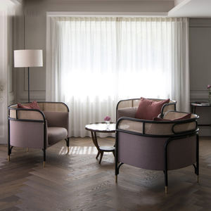 Ensemble de canapés de jardin en rotin, demi-lune, extérieur, demi-cercle, prix d'usine - Product Image 2