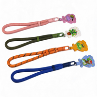 Dragonne de téléphone style coquillage mignon avec attache anti-perte, connecteur universel pour coque de téléphone, idéale pour une utilisation en extérieur par les femmes