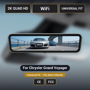 Caméra <span class=keywords><strong>de</strong></span> tableau <span class=keywords><strong>de</strong></span> bord pour rétroviseur Chrysler Grand <span class=keywords><strong>Voyager</strong></span> H-X, streaming 2K, 9,2 pouces, WiFi, ajustement universel - Product Image 1