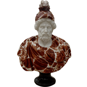 รูปปั้นหัวหินอ่อนโรมันโบราณดีไซน์ร่วมสมัยออกแบบได้ตามต้องการทันสมัย - Product Image 5