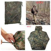 MITO OUTDOOR DNC Poncho Lienr Woobie Sweat à capuche/camo Tactique Woobie Hoodie