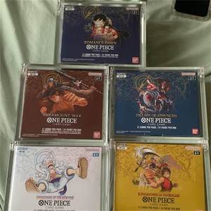 <span class=keywords><strong>2025</strong></span> thiết kế mới <span class=keywords><strong>Acrylic</strong></span> một pieced Booster Box trường hợp trượt nắp UV bằng chứng cho op01 op02 thẻ - Product Image 3