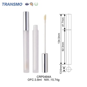 หลอดลิปกลอส 3.8 มล. หลอดลิปสติก หลอดลิปกลอสเปล่า ทรงเพรียวบาง บรรจุภัณฑ์ขวดลิปกลอสแบบกำหนดเอง - Product Image 2