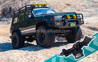 FMS FCX10 OVR Camioneta Todoterreno Toyota LC80 con Licencia Oficial, RS 1/10, Eléctrica, sin Escobillas, para Roca
