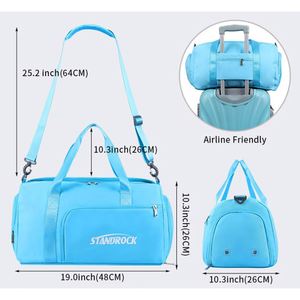 Custom Wholesale Large <b>Overnight</b> Travel Duffle <b>Bag</b> Travel Custom Sports Gym <b>Bags</b> - Product Image 3