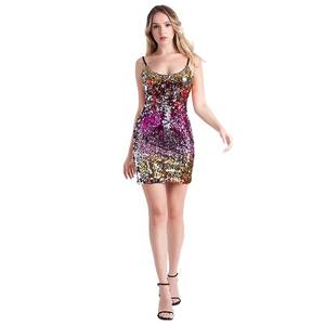 Vestidos de Baile de Jazz con Lentejuelas Coloridas para Mujeres Jóvenes, Vestidos Sexys para Actuaciones en Escenarios de Bares y Discotecas - Product Image 6