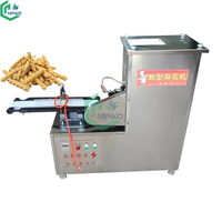 ต่ำราคาขนมปัง Twist ขนมขบเคี้ยว FORMING เครื่อง pretzel Maker