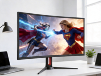 Moniteur de bureau 4K de 32 pouces prêt à être expédié, 3840*2160p 60Hz 4ms, protection des yeux, moniteur PC