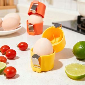 2025 New Arrival 3pcs/set Manual <b>Eco</b>-Friendly Dishwasher Safe <b>Egg</b> Cracker Shell Separator Remover Peeler Breaker <b>Egg</b> Shell - Product Image 2