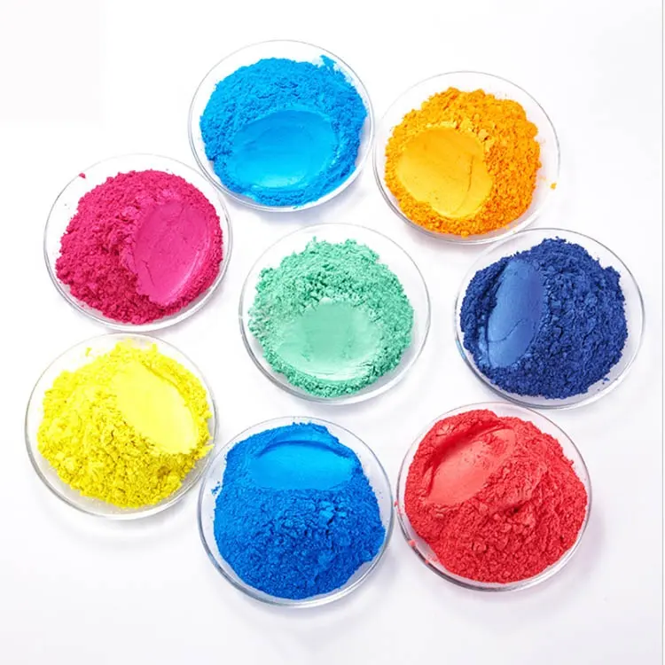 Pigmentos en polvo coloridos para maquillaje permanente
