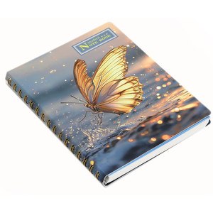 Tùy chỉnh A5 hàng tuần hàng tháng chương trình nghị sự tạp Chí kế hoạch B5 bìa cứng thiết kế xoắn ốc ràng buộc với in logo dây-o ràng buộc giấy bìa - Product Image 4