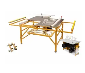 TT-160 Multi function sliding table panel saw for plywood portable folding woodworking table saw machine