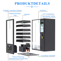 Distributeurs automatiques de monnaie intelligents RUNYANG personnalisés pour les articles de vente au détail, distributeur automatique de collations pour les aliments et les boissons