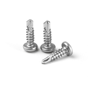 Vis autoperceuses à tête cylindrique Phillips en acier inoxydable 304 M3.5 M6.3 pour l'industrie de la construction métallique - Product Image 2