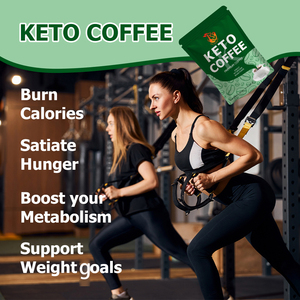 Factory Direct Keto Coffee with Himalayan Salt Boost <b>Metabolism</b> Increase Energy Levels Promote Brain Burn Calories Coffee - Product Image 5